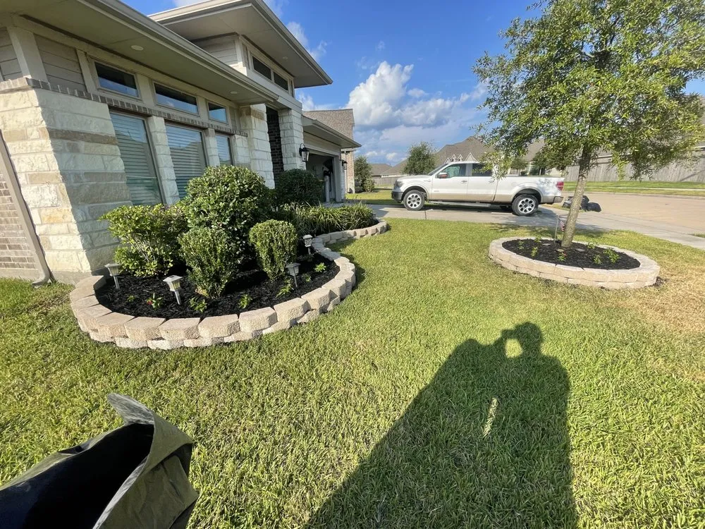 Professional landscape design for beautiful yards in Houston, TX by Landscaping Services By Francisco