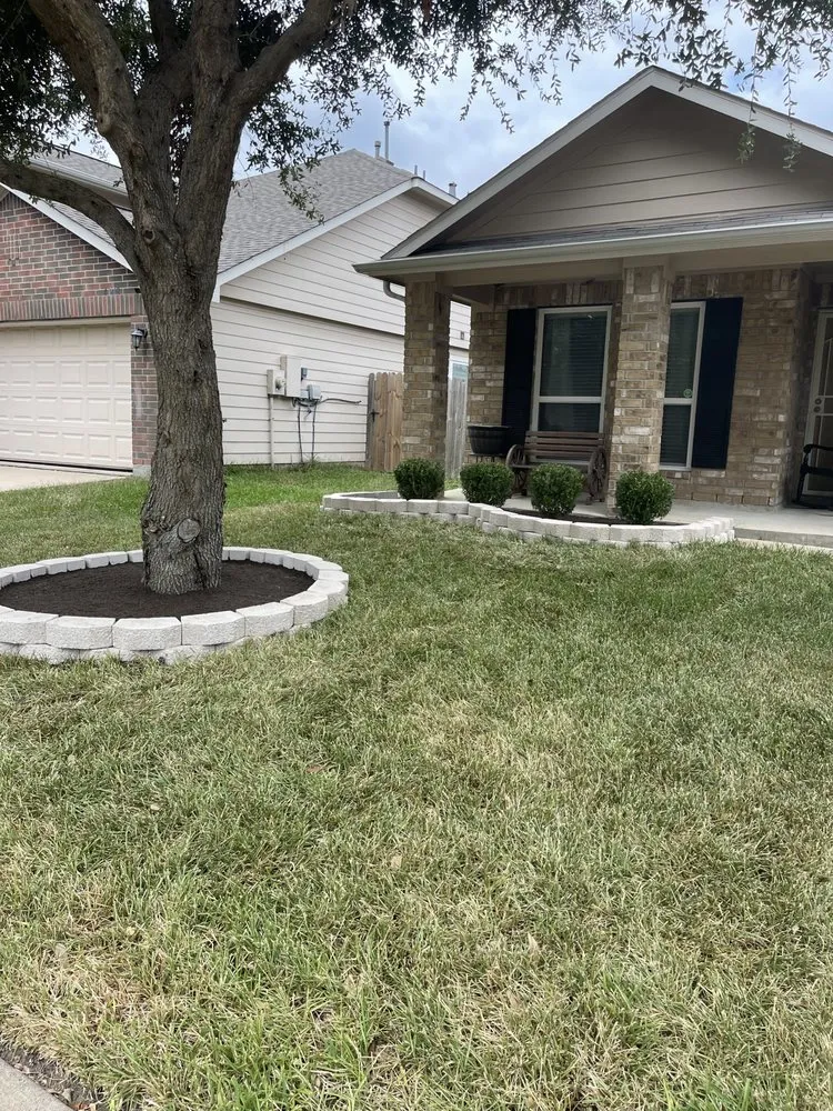 Expert yard cleanup service for homes in Houston, TX by Landscaping Services By Francisco