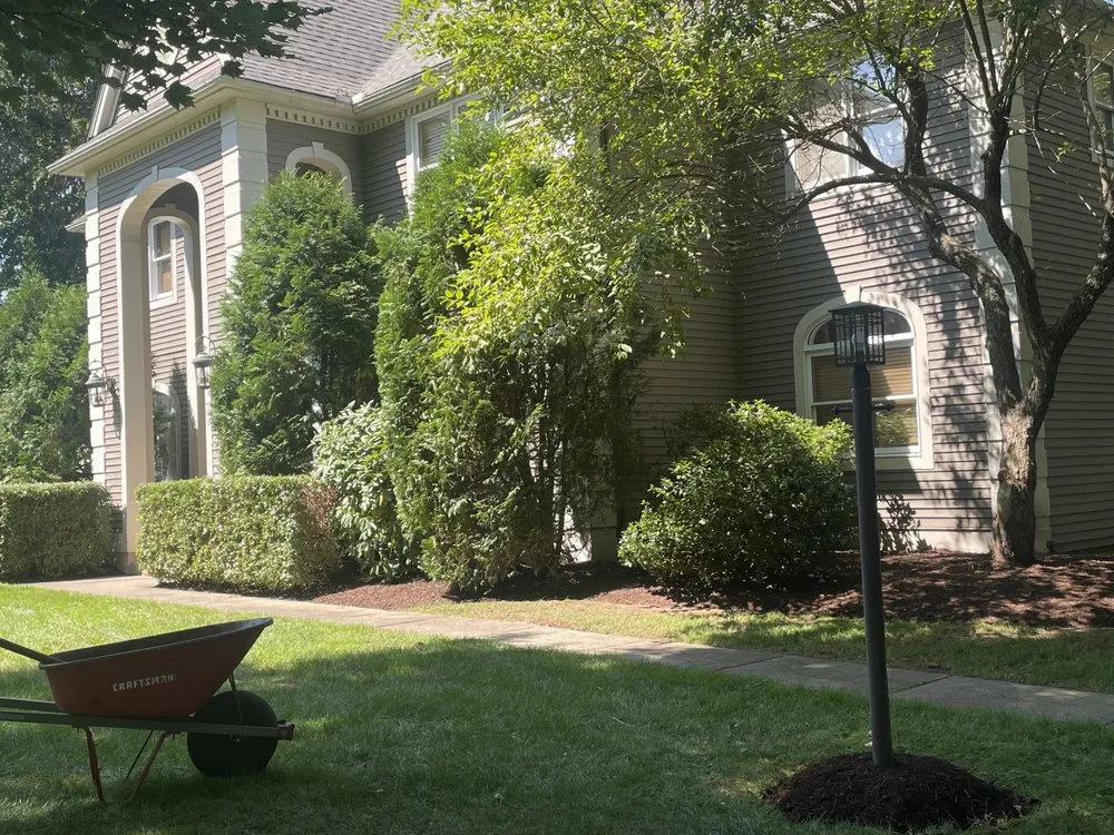 Custom landscape installation for residential properties across West Hartford, CT - Landscaping Services