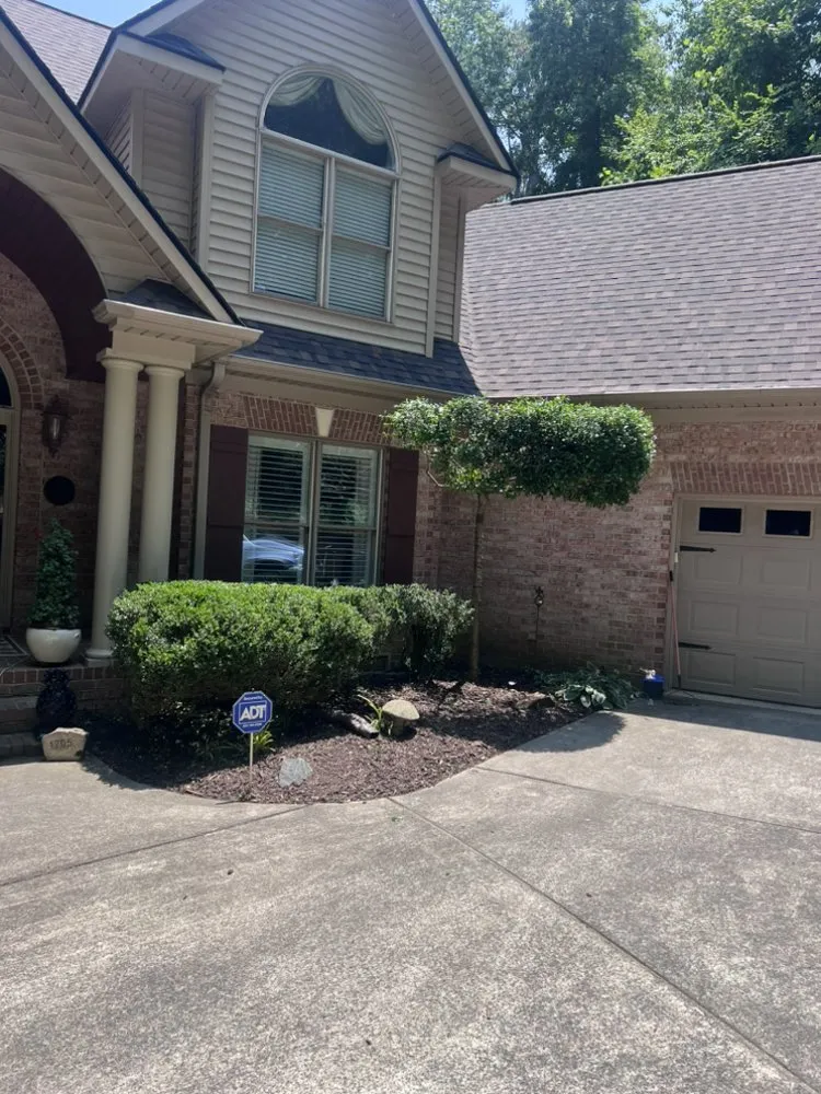 Custom lawn mowing service with custom design across Wingate, NC - Landscaping Services