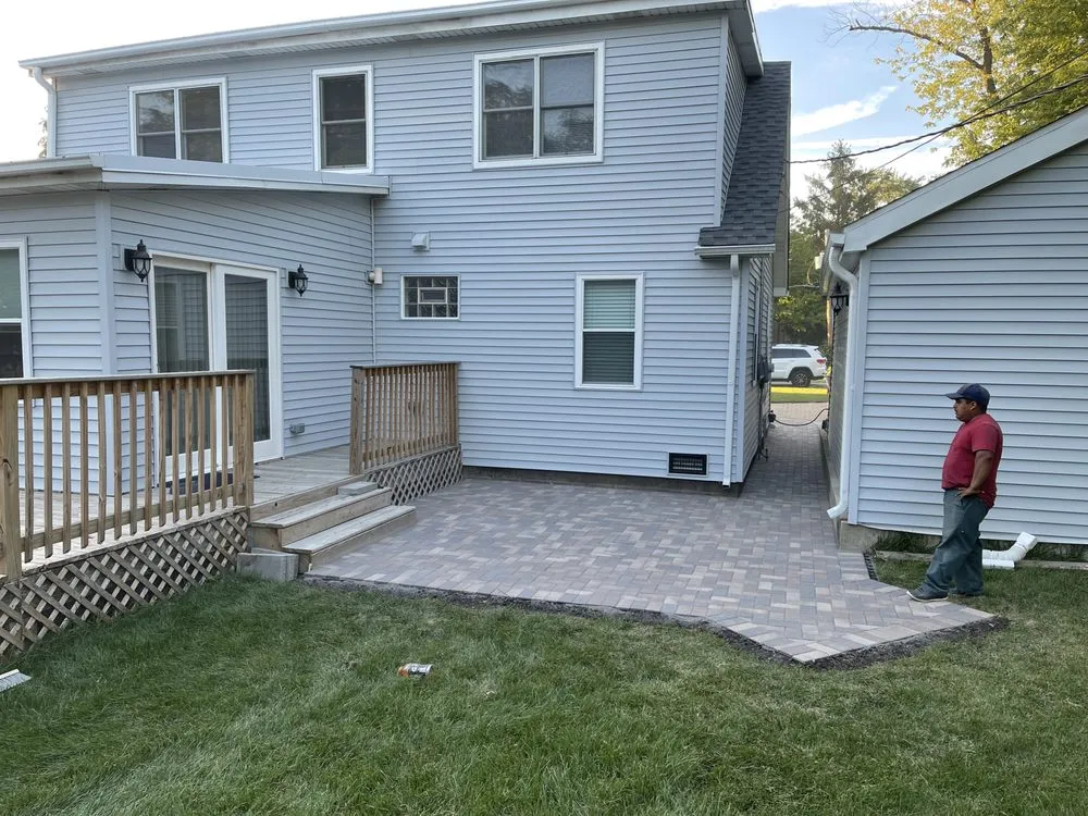 Local yard cleanup service with custom design across Buffalo Grove, IL - Landscaping Solutions
