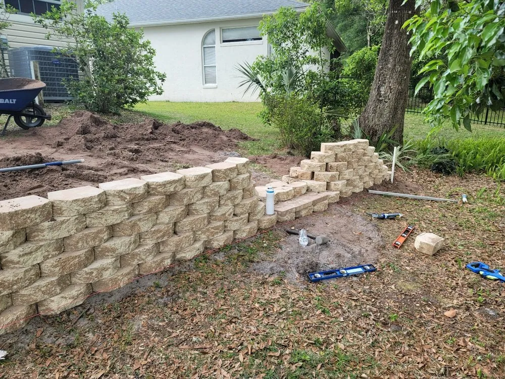 Reliable yard cleanup service with custom design in Deltona, FL by Landscaping Solutions of Florida