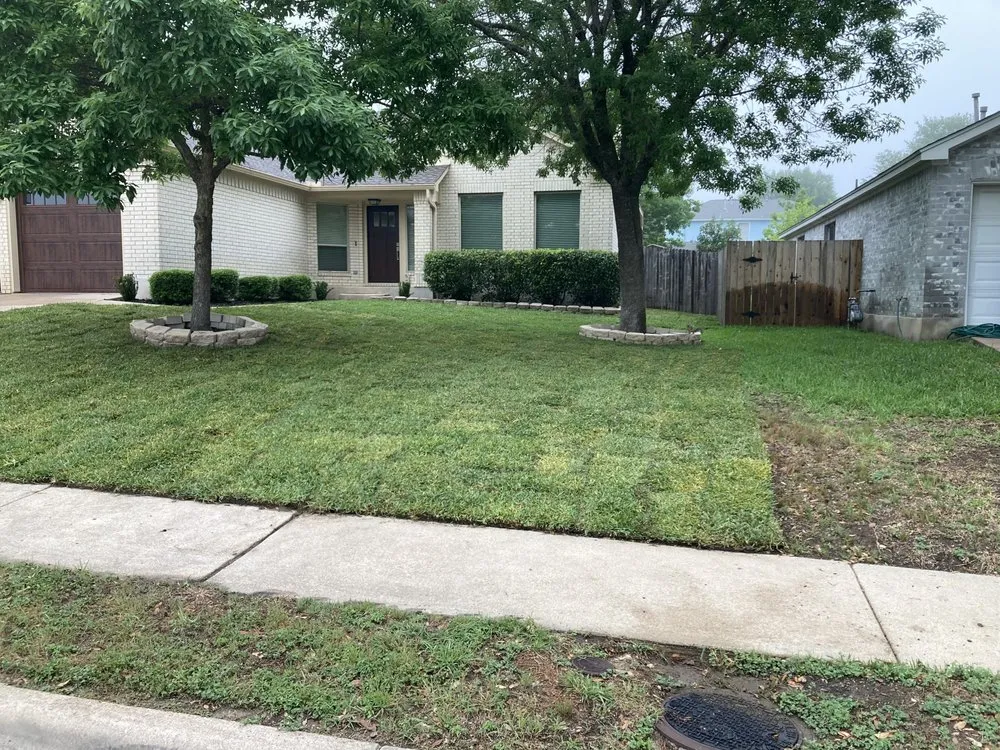 Custom lawn mowing service for outdoor upgrades across Pflugerville, TX - Landscaping Teenager