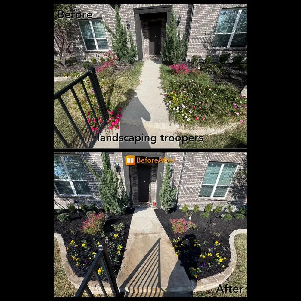 Affordable landscaping services for beautiful yards across Allen, TX - Landscaping Troopers
