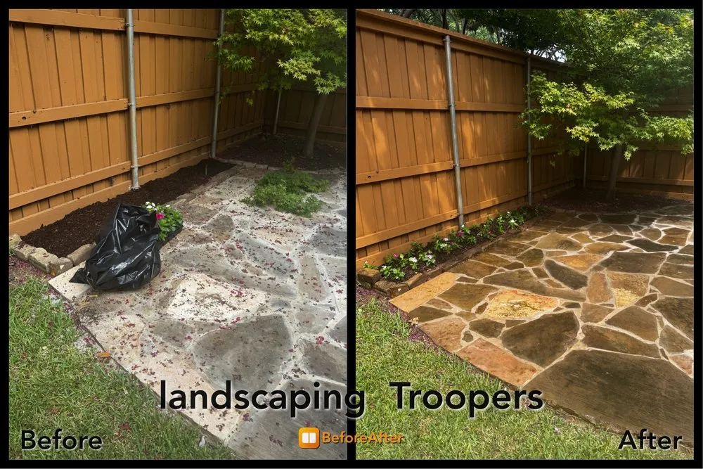 Expert yard cleanup service in Allen, TX by Landscaping Troopers