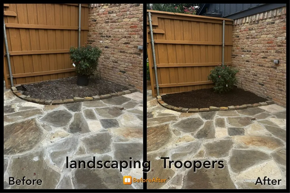 Top-rated garden landscaping for year-round maintenance in Allen, TX by Landscaping Troopers