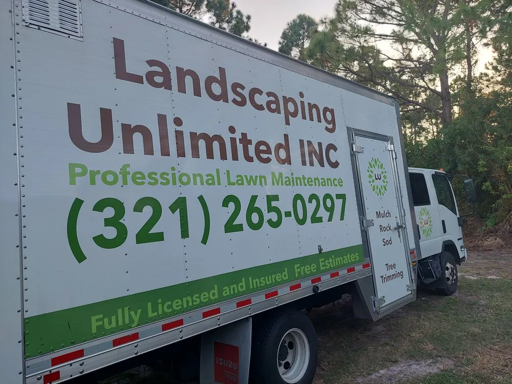 Affordable landscape design in Melbourne, FL by Landscaping Unlimited
