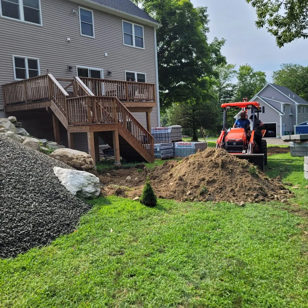 Professional landscape installation with custom design across Newtown, CT - Landscaping Unlimited