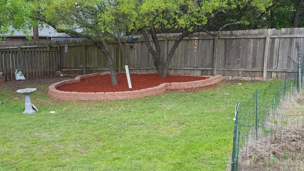 Professional garden landscaping for year-round maintenance in Manor, TX by Landscaping...by Rigo