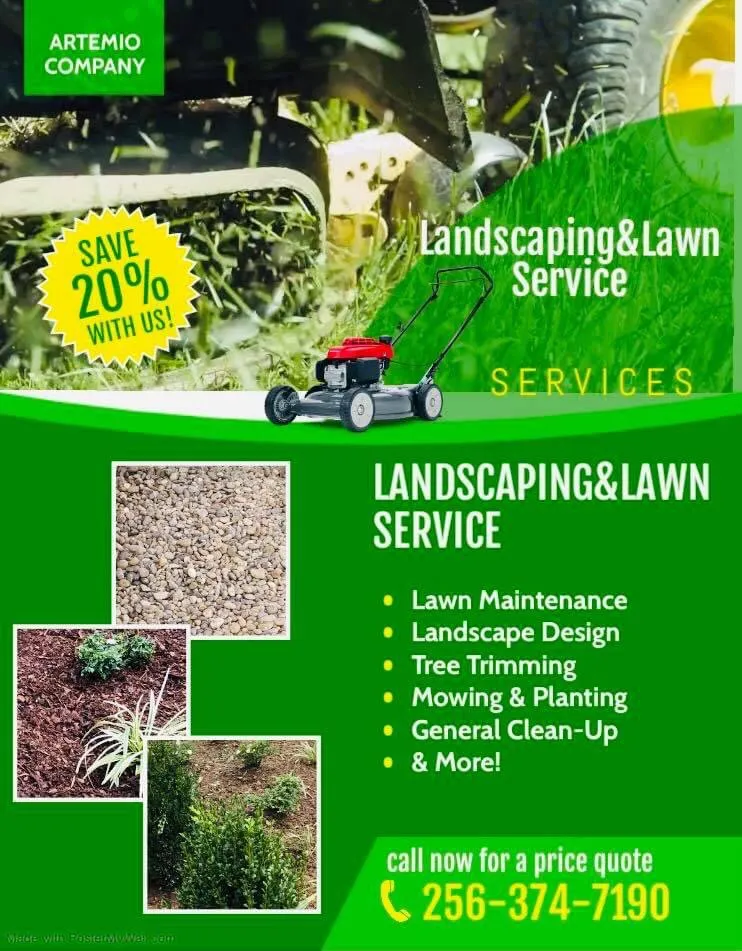 Local yard cleanup service in Athens, AL by Landscaping&Lawn Service