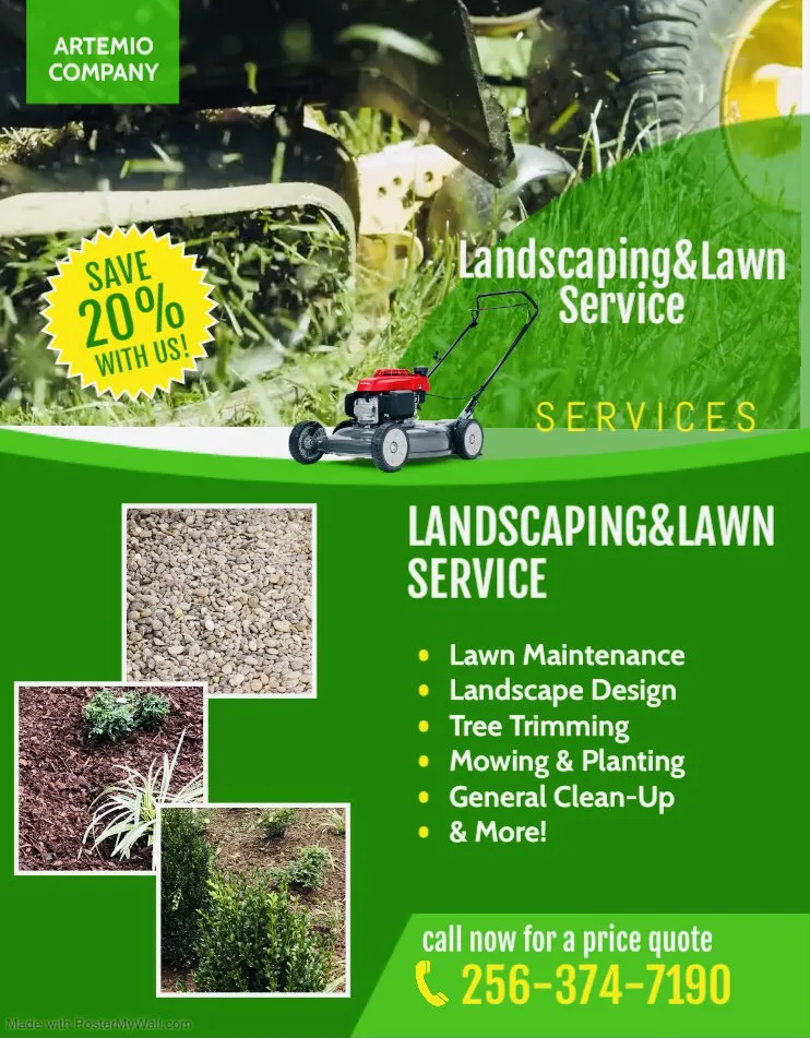 Local landscape installation in Athens, AL - Landscaping&Lawn Service