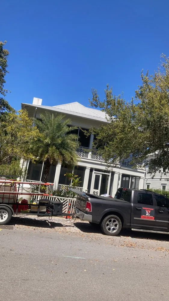 Affordable residential landscaping for residential properties in Lynn Haven, FL by Landshark Pressure Washing