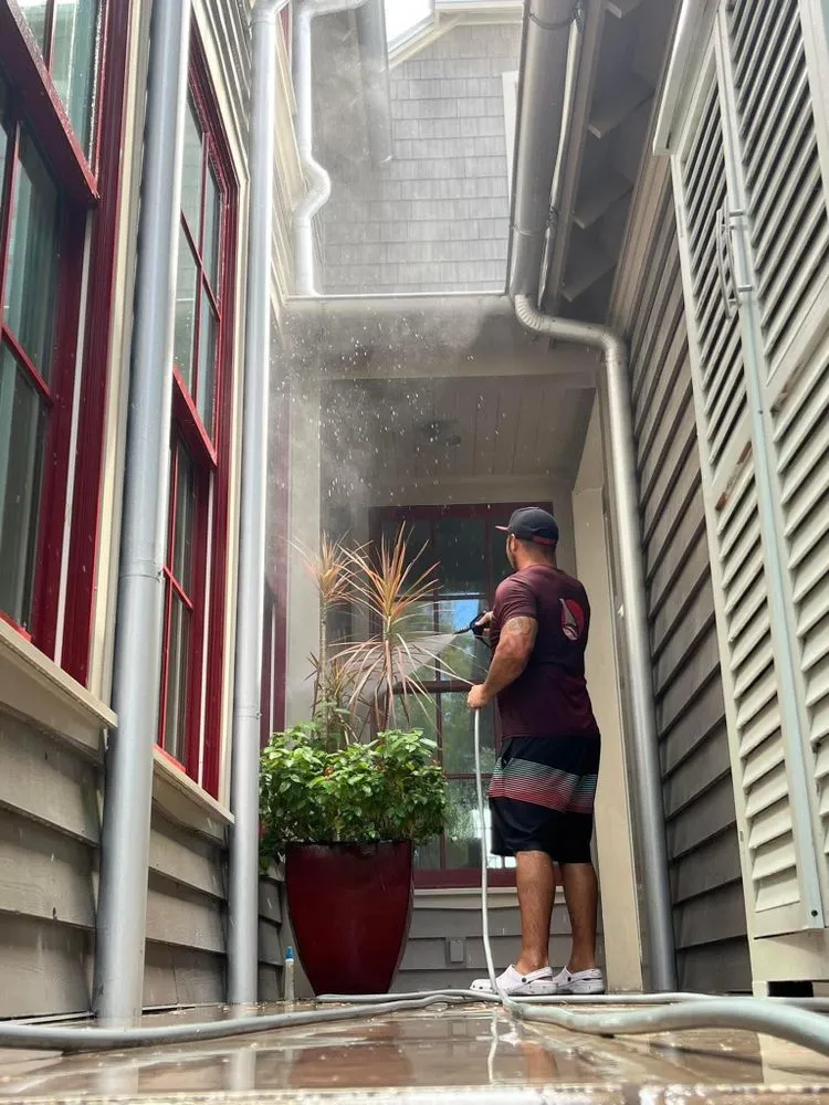 Custom lawn care service in Lynn Haven, FL by Landshark Pressure Washing