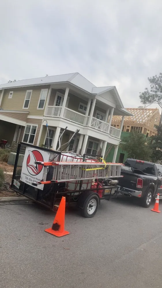 Affordable residential landscaping near you in Lynn Haven, FL by Landshark Pressure Washing