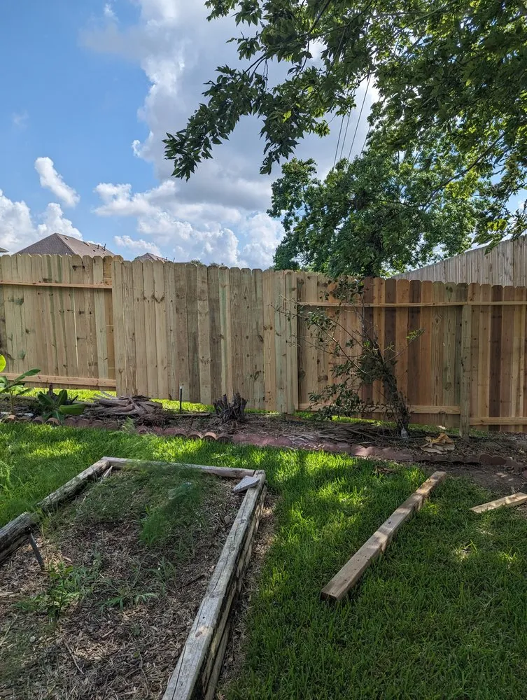 Local lawn mowing service in Houston, TX by Landsharks Fencing and Tree Service