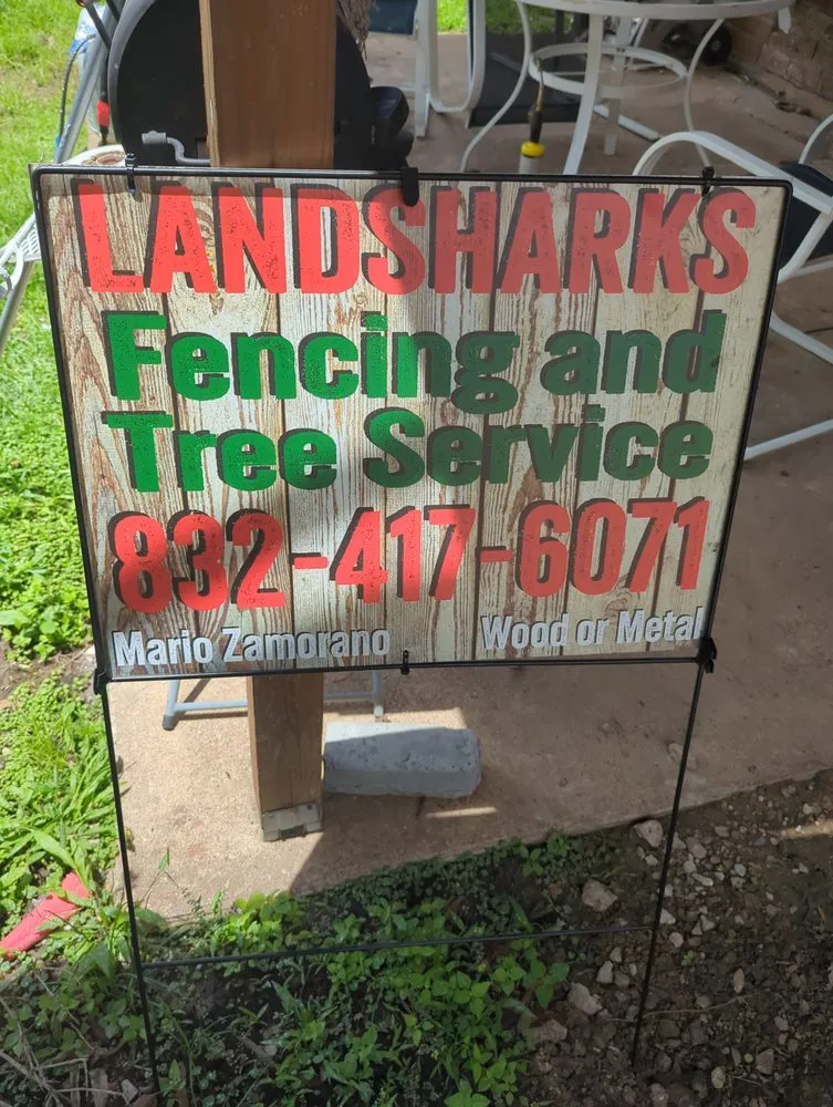 Professional outdoor landscaping with custom design across Houston, TX - Landsharks Fencing and Tree Service