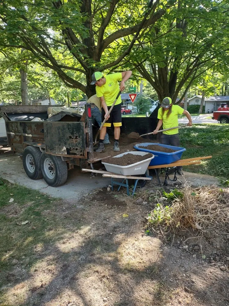 Reliable outdoor landscaping in Traverse City, MI by Landsharks Lawn and Landscaping