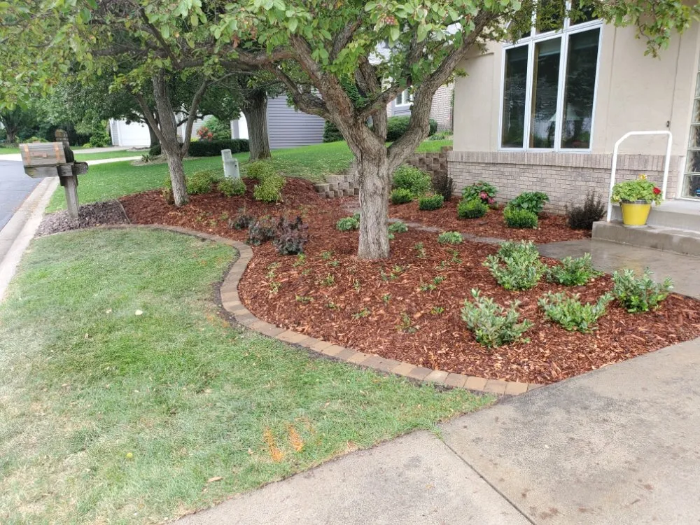 Custom residential landscaping in Plymouth, MN by Landspace Design