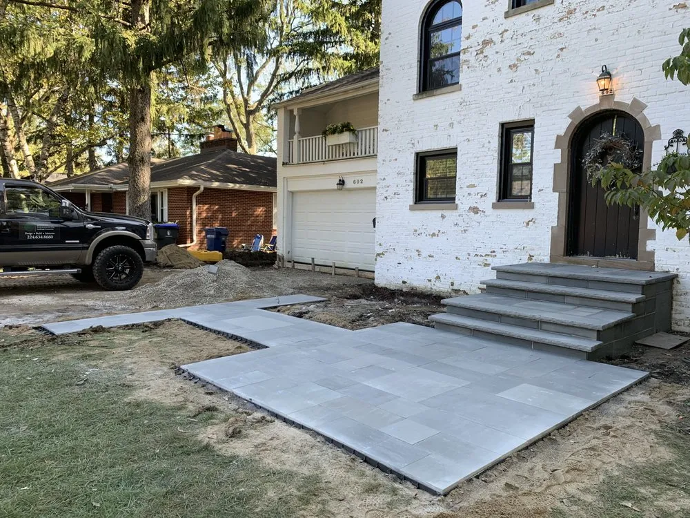 Custom yard maintenance for outdoor upgrades in Grayslake, IL by Landstone Innovations