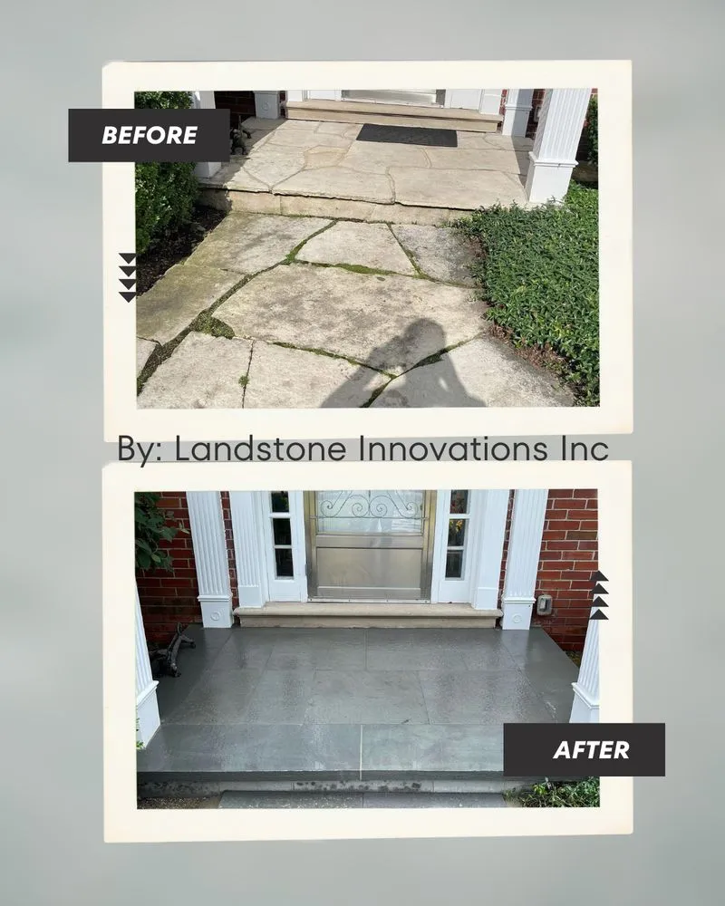 Local yard cleanup service for residential properties across Grayslake, IL - Landstone Innovations