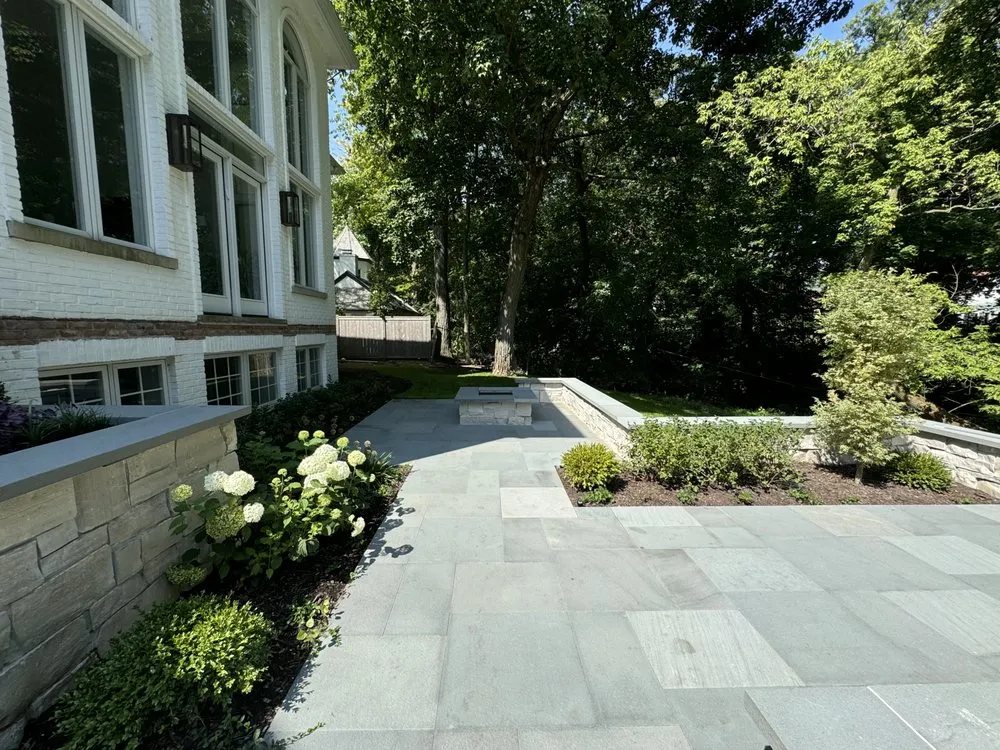 Custom yard cleanup service for year-round maintenance across Grayslake, IL - Landstone Innovations