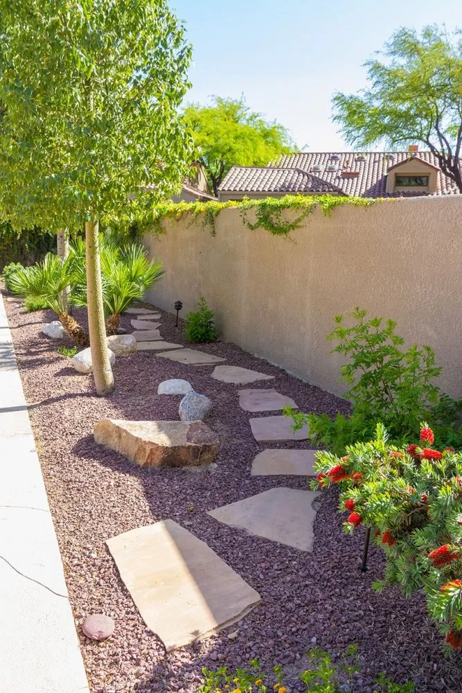 Top-rated outdoor landscaping for year-round maintenance in Tucson, AZ by Landtamers Landscaping