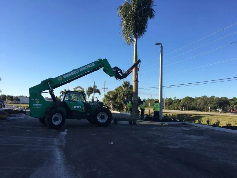 Custom landscaping services for homes in Port Charlotte, FL by Landtech Industries