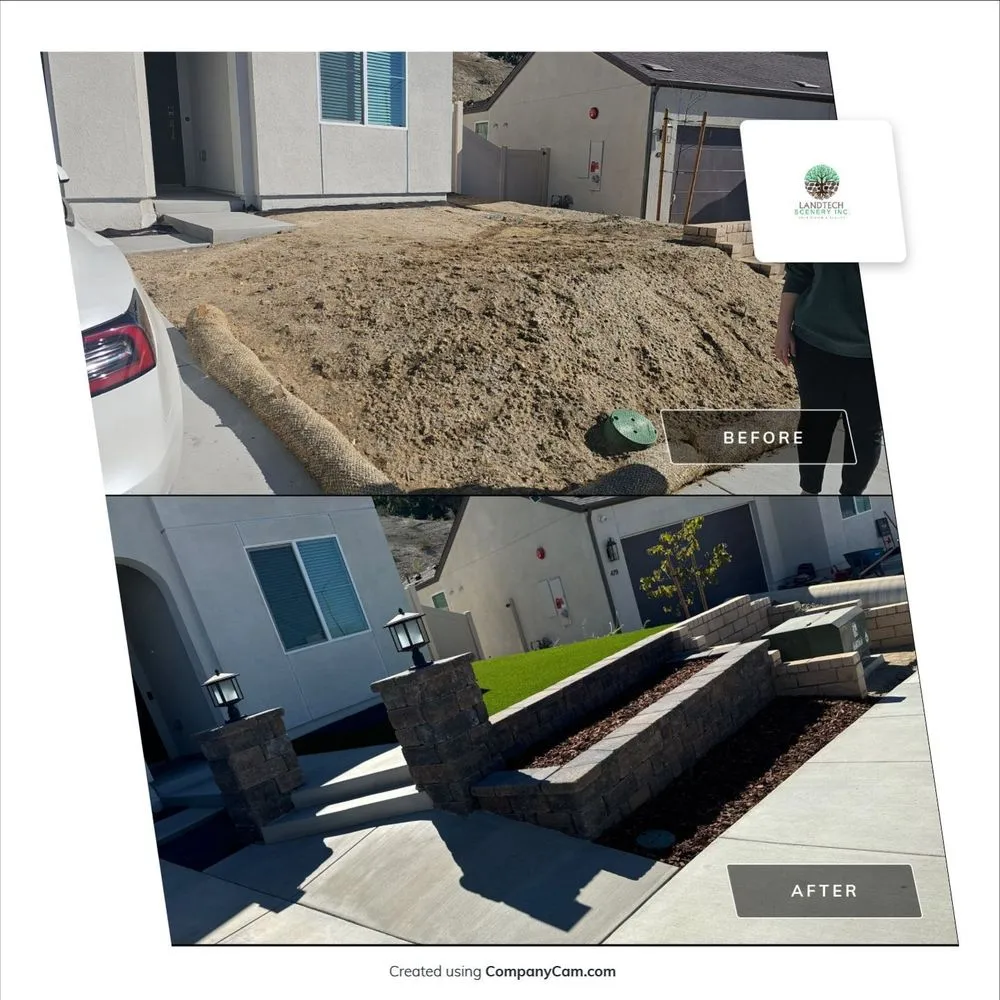 Professional lawn care service for beautiful yards across Escondido, CA - Landtech Scenery