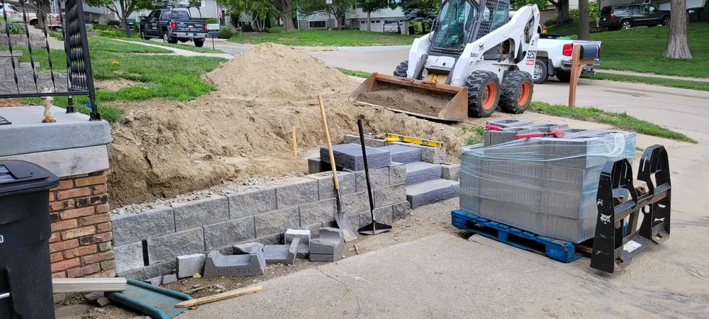 Expert lawn mowing service for outdoor upgrades across Omaha, NE - Landwerks Enterprises