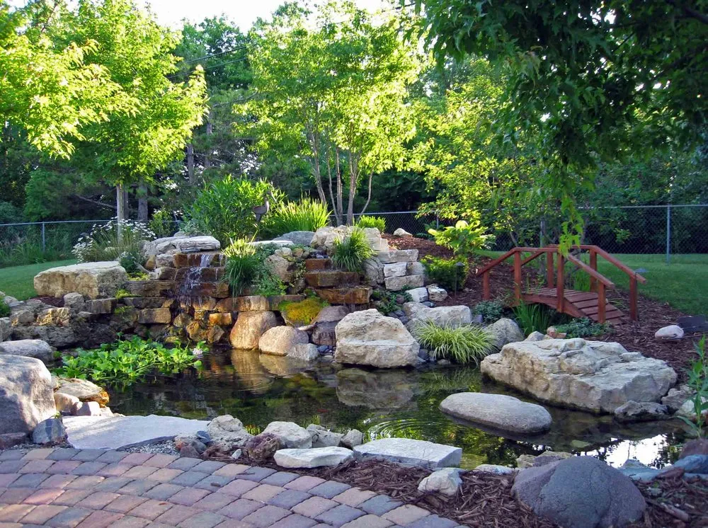 Custom landscape installation in Crystal, MN - Landworks