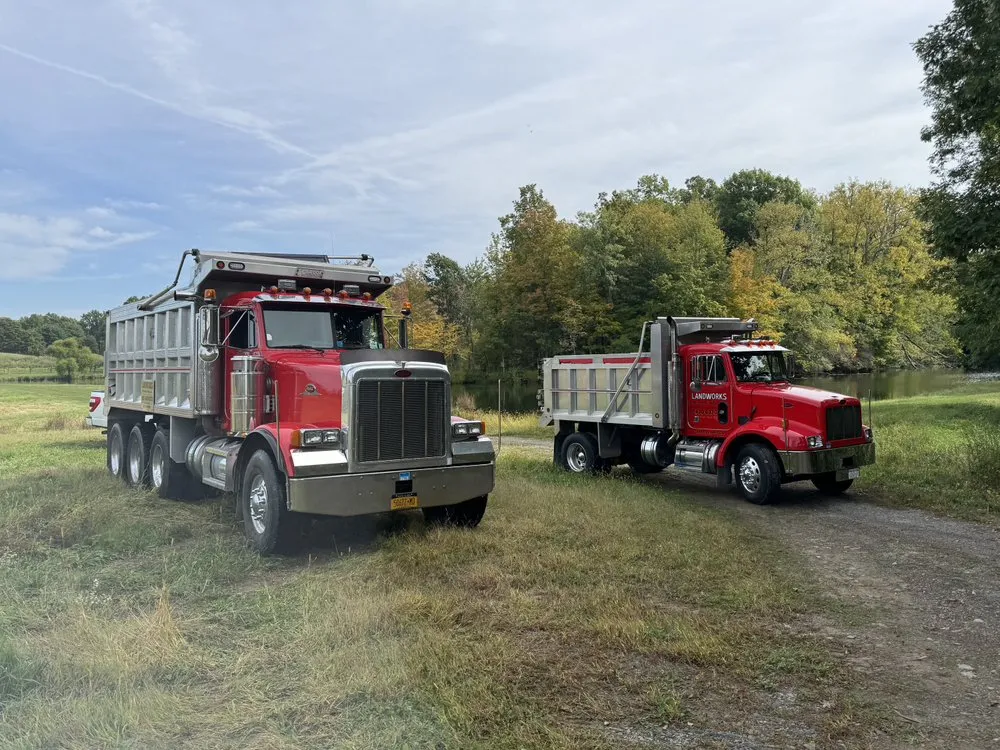 Affordable landscape design in Red Hook, NY by Landworks of the Hudson Valley