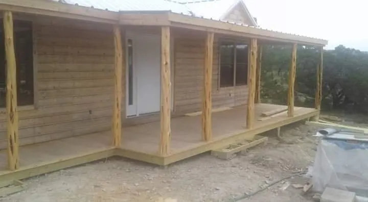 Affordable outdoor landscaping in Blanco, TX by Lane Construction