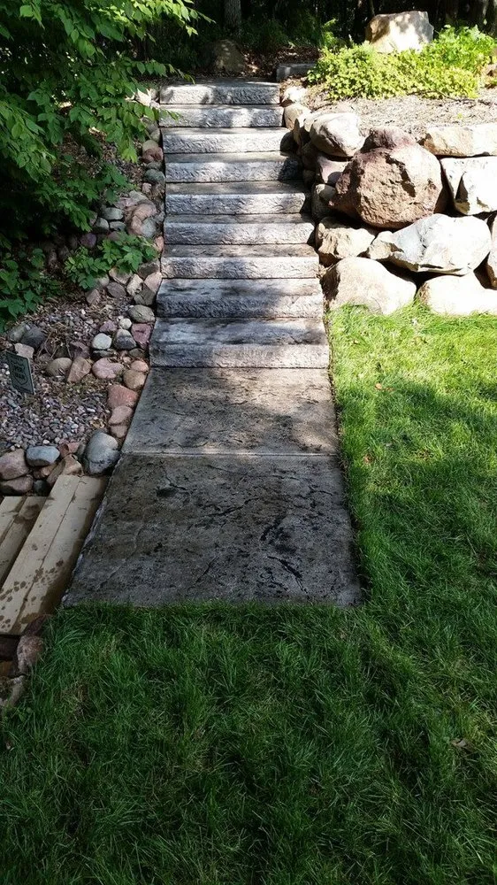 Affordable landscape installation with custom design across Cameron, WI - Langerude Landscape