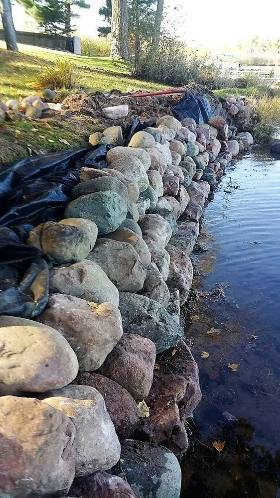 Custom landscape installation near you across Cameron, WI - Langerude Landscape