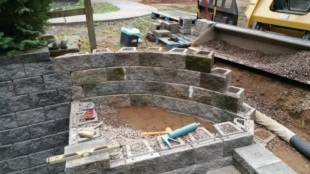 Custom landscape installation in Cameron, WI - Langerude Landscape