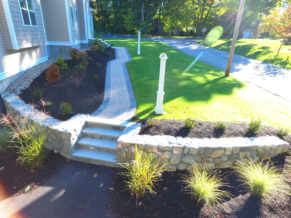 Reliable outdoor landscaping in Wilmington, MA by Langone Bros Landscaping