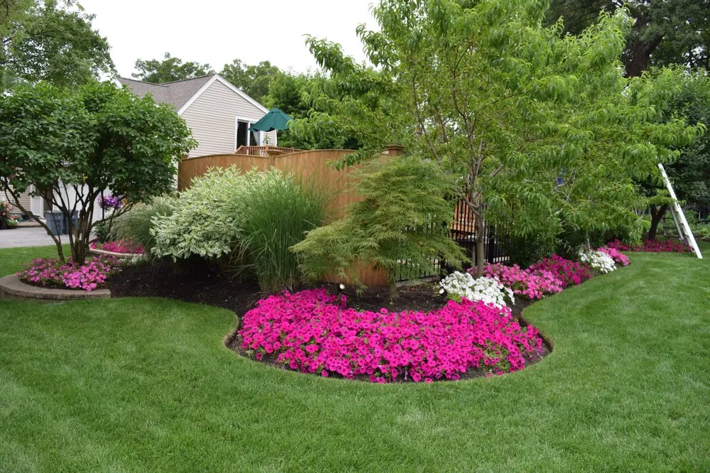 Local landscape design with custom design in Wilmington, MA by Langone Bros Landscaping
