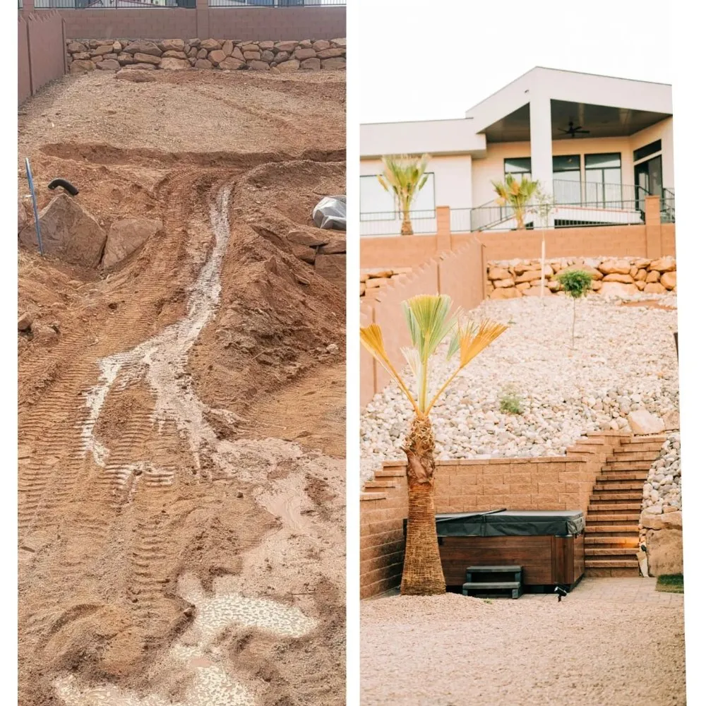 Professional yard maintenance for homes across St. George, UT - Langs Landscapes