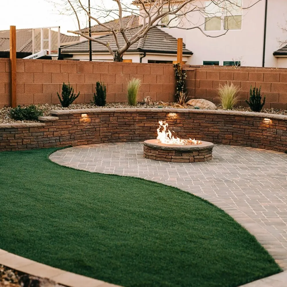 Top-rated lawn mowing service for outdoor upgrades in St. George, UT by Langs Landscapes