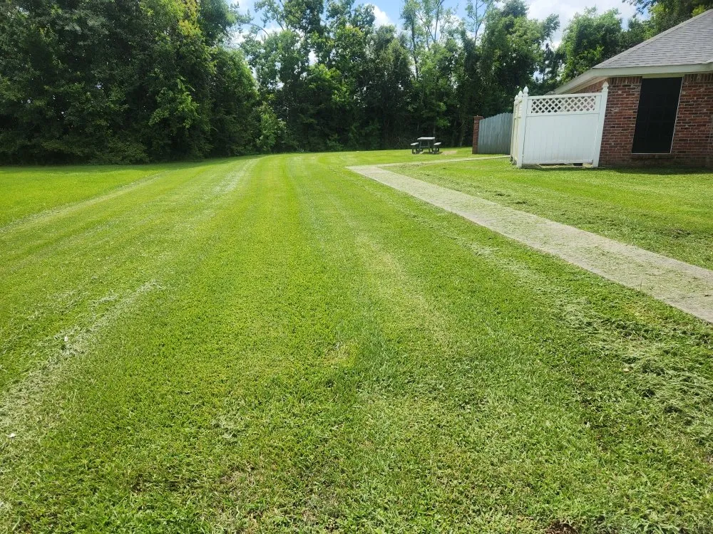 Trusted lawn care service for residential properties in New Iberia, LA by Lanie's Lawncare Services