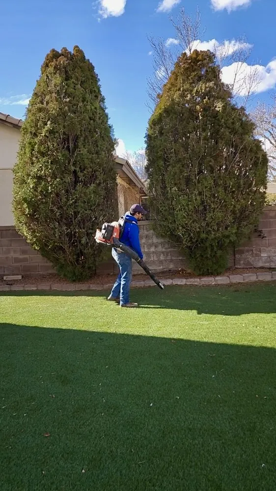 Custom landscape installation near you in Albuquerque, NM by Lannen's Lawn & Sprinkler