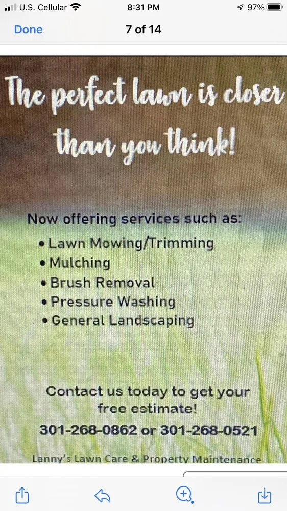 Trusted landscape design for homes in Cumberland, MD by Lanny's Lawn Care & Property Maintenance