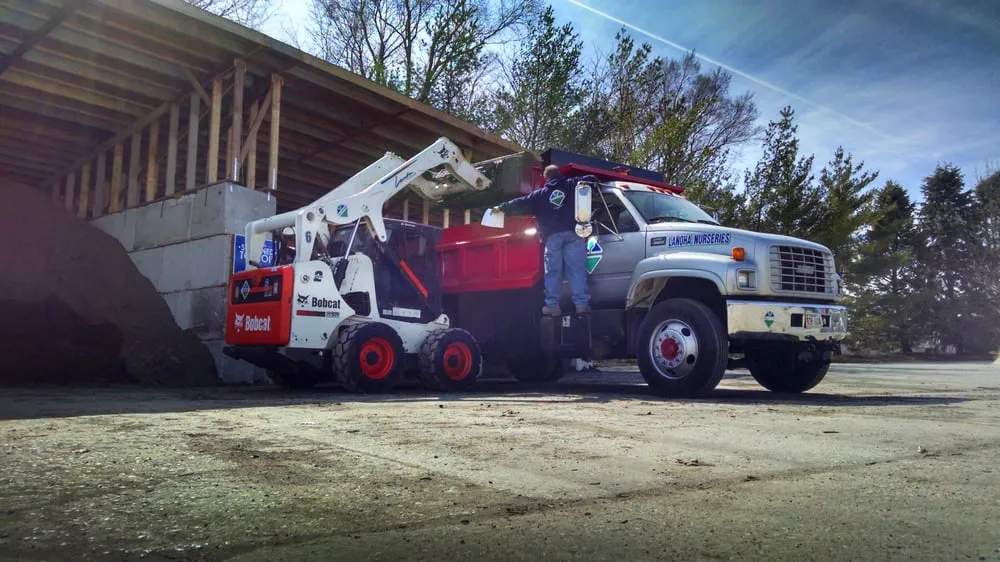 Professional yard maintenance for year-round maintenance in Omaha, NE by Lanoha Nurseries