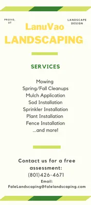 Lanu Vao Landscaping Logo