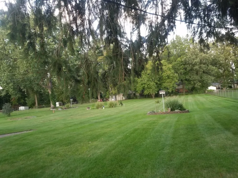 Custom outdoor landscaping in Warren, MI by Lapere's Landscaping