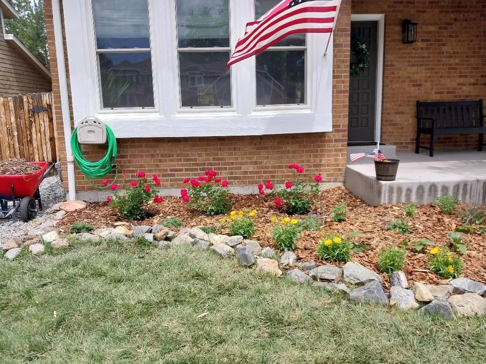 Reliable lawn mowing service in Brighton, CO by Lapis Design Company