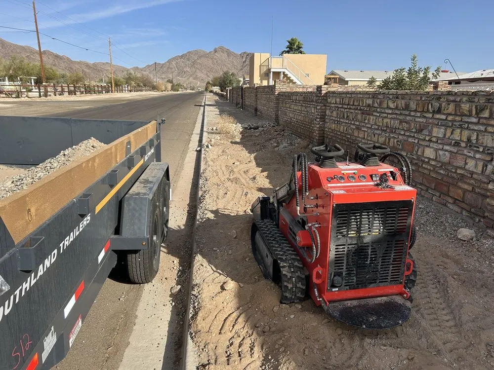 Custom landscaping services for homes in Yuma, AZ by Lara Landscaping & Tree Trimming