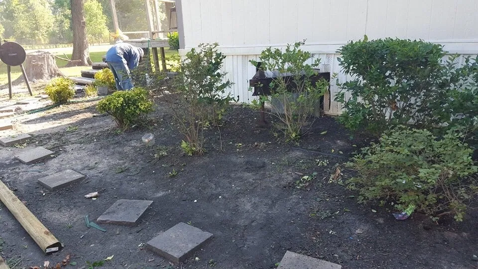 Professional residential landscaping in Crosby, TX by Lara Lawn Service