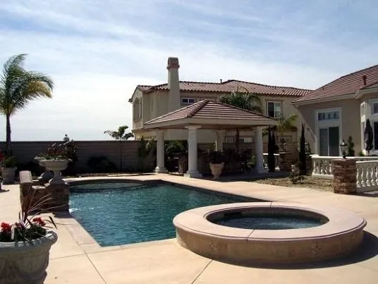 Expert garden landscaping for residential properties in San Jacinto, CA by Lara Pools & Spas