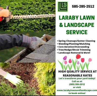 Laraby Lawn and Landscape Service Logo